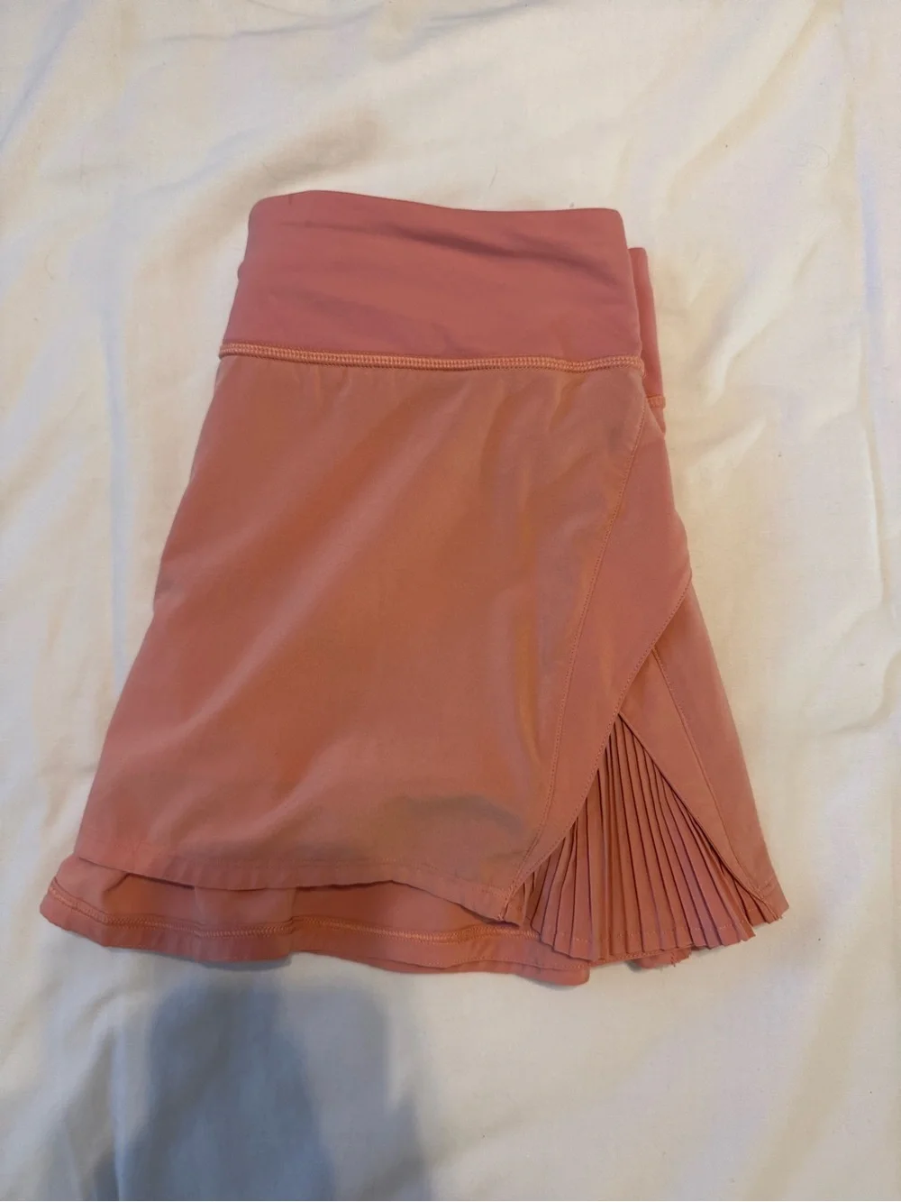 Coral lululemon skirt